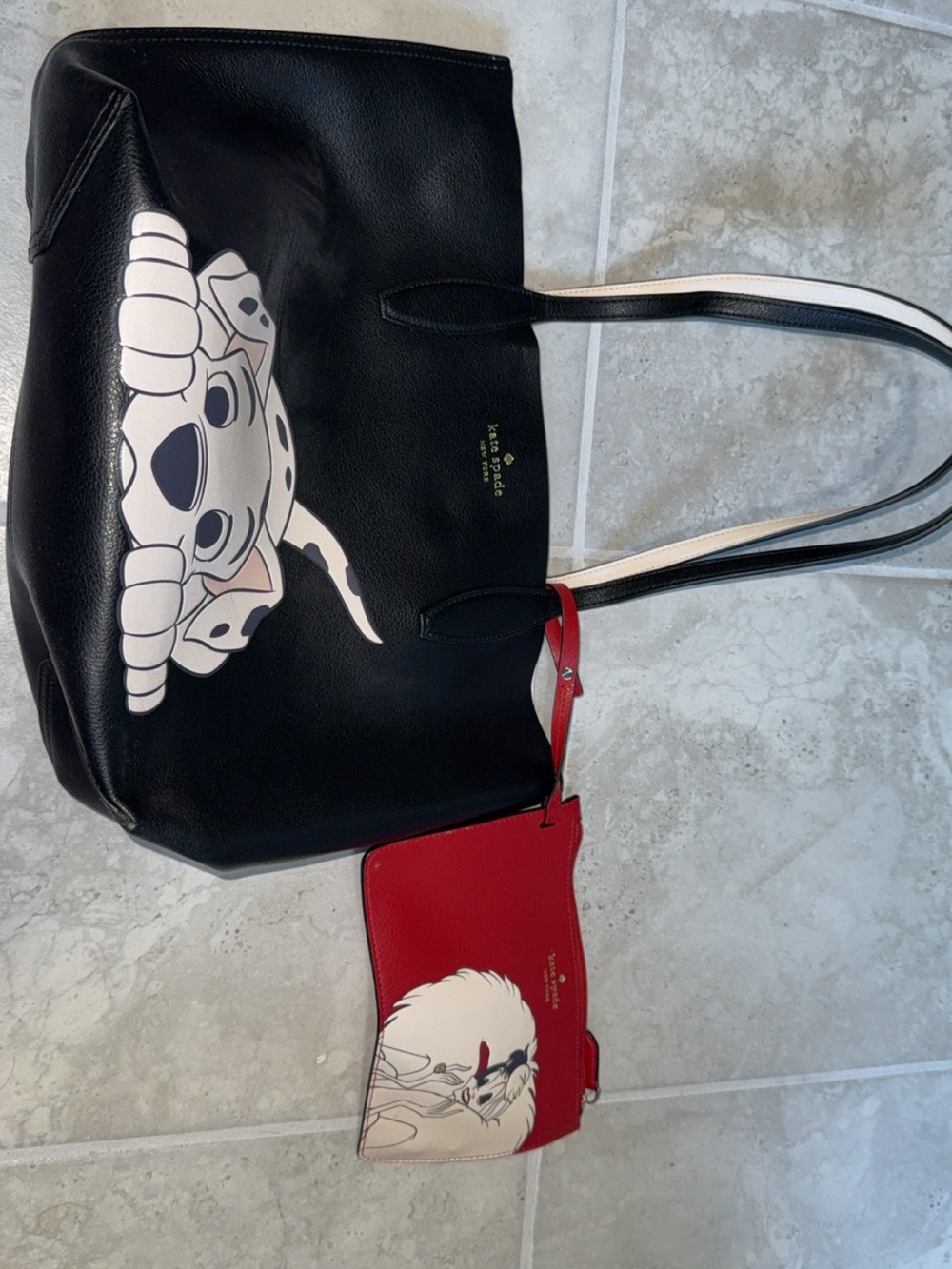 101 Dalmatians Kate spade tote - Picture 2 of 7